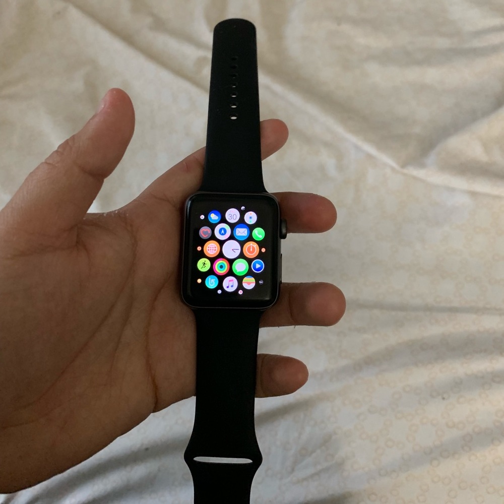 Black Apple Watch series 2 - 42MM